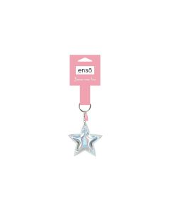 ENSO FLUFFY CHARMS dečiji privezak - siva