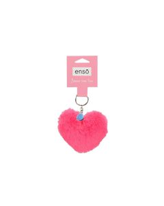ENSO FLUFFY CHARMS dečiji privezak - fuchsia