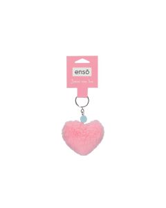 ENSO FLUFFY CHARMS dečiji privezak - light pink