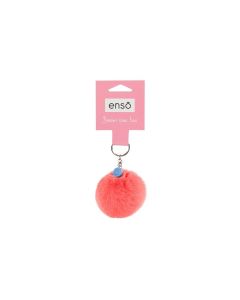 ENSO FLUFFY CHARMS dečiji privezak - koralna