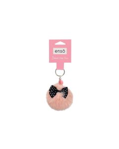 ENSO FLUFFY CHARMS dečiji privezak - powder pink