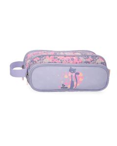 ENSO SO PRETTY prazna pernica sa 3 pregrade - ljubičasta