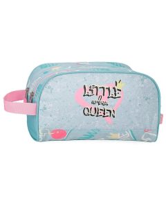 ENSO LITTLE URBAN QUEEN dečiji neseser sa 2 pregrade - tirkizna