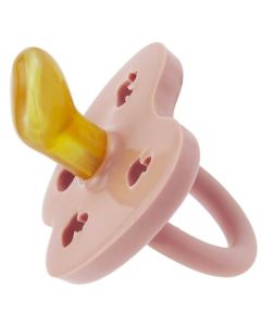 HEVEA Ortodontska cucla od prirodne gume (3-36 mes) Bebi blush - 210071