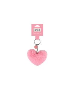 ENSO FLUFFY CHARMS dečiji privezak - fuchsia