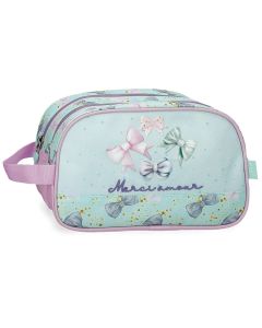 ENSO MERCI AMOUR dečiji neseser sa 2 pregrade - mint