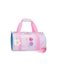 ENSO FULL OF FLOWERS dečija putna torba - pink