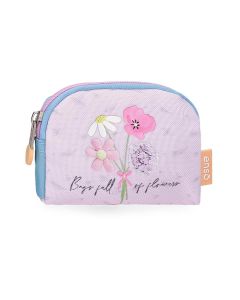 ENSO FULL OF FLOWERS dečiji novčanik - pink