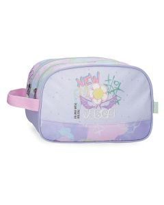 ENSO NEW VIBES dečiji neseser sa 2 pregrade - ljubičasta