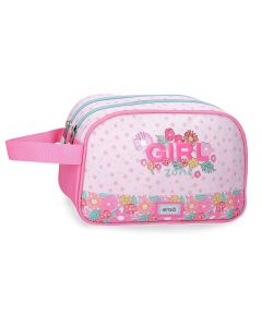 ENSO GIRL ZONE dečiji neseser sa 2 pregrade - pink