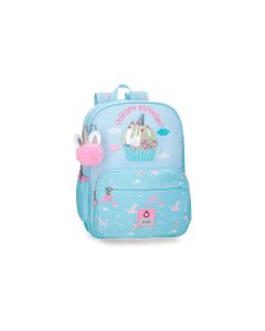 ENSO UNICORN PARADISE ranac za školu - sky blue