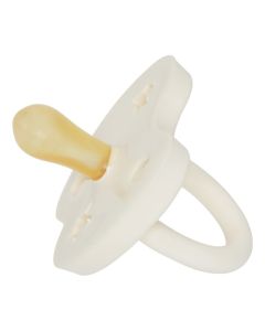 Hevea simetrična cucla od prirodne gume (0-3 mes) Mlečno bela
