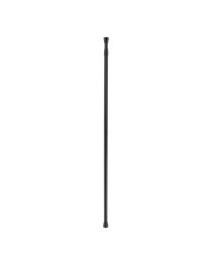 TENDANCE Držač za zavese za kadu 110>200cm aluminijum crna - 2103103