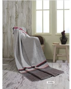 DEKOR DOM Ćebe Eco blanket 150x200cm - 21101c, siva - 021954