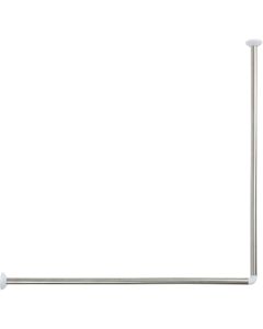 TENDANCE Držač za zavese za kadu ugaoni 90x90cm aluminijum hrom - 211399
