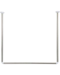 TENDANCE Držač zavese za kadu 80x80x80cm aluminijum hrom - 211499