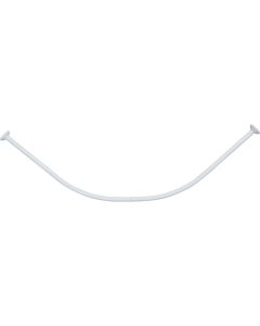 TENDANCE Držač zavese za kadu polukružni 90x90cm aluminijum bela - 2116100