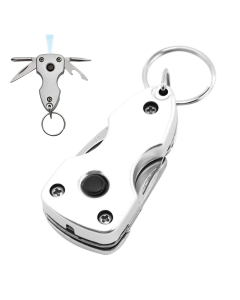 Privezak multifunkcionalni noz srebrni