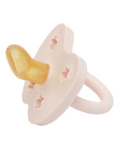 HEVEA Ortodontska cucla od prirodne gume (0-3 mes) Puder roza - 214311