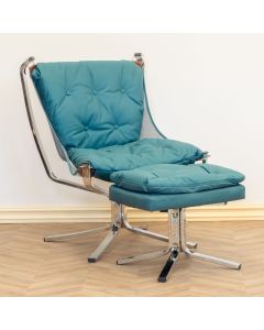 ENA Fotelja plava 74X70X104 cm - 21469-1