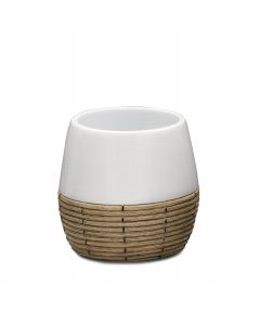 RIDDER Čaša Safari bela poliresin - 2151101