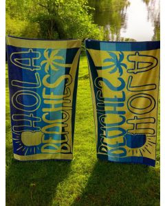 Plažni peškir Hola Beaches 86x160cm - VLK000668-holabeaches