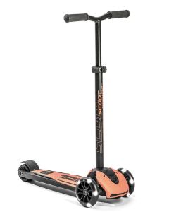SCOOT AND RIDE Trotinet za decu i odrasle Highwaykick LED 5 Peach - 96436