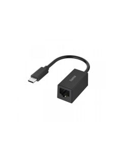 HAMA Mrežni adapter RJ-45 na USB-C 3.1, crna - 218659