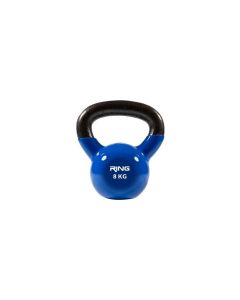RING Kettlebell 8kg metal vinyl RX DB2174-8 blue - 2193