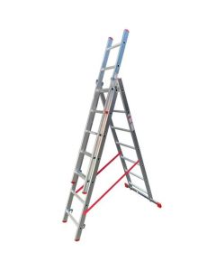 MAXMASTER Trodelne Merdevine 3x7 4,2m 3007 - 21-1