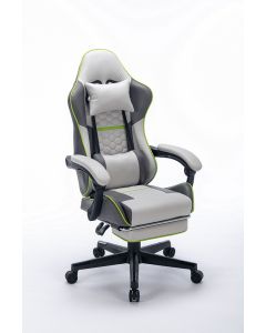 ePlayGame Gejmerska stolica HC-4095 FABRIC-LGS, svetlo siva - HC-4095 FABRIC-LGS