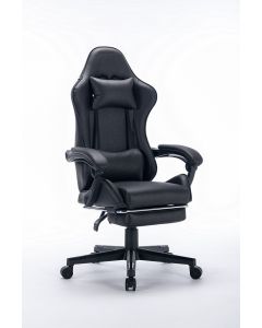 ePlayGame Gejmerska stolica HC-4095 FABRIC-BS, crna - HC-4095 FABRIC-BS