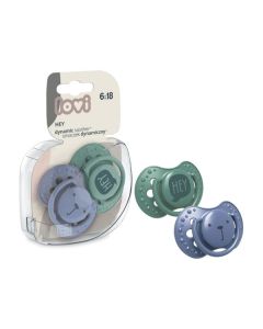 LOVI Varalica silicone dynamic 6-18m - Hey Boy 2 komada - 22-887boy