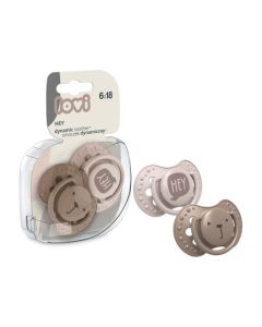 LOVI Varalica silicone dynamic 6-18m - Hey Girl 2 komada - 22-887girl