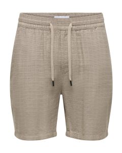 ONLY & SONS Muški braon šorts Tel