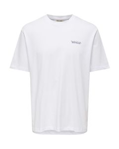 ONLY & SONS Muška bela majica fred