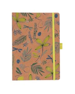 Artebene notes A5 72L tačkice Lišće