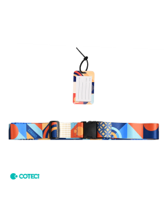 Sigurnosna traka za kofer Coteci sarena