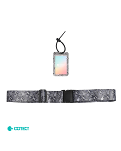 Sigurnosna traka za kofer Coteci siva