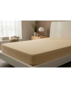 Čaršav frotir 90x200cm krem