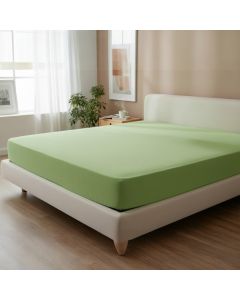 Čaršav frotir 90x200cm zeleni