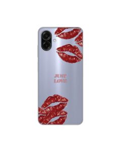 Maska za Samsung A075F Galaxy A07 Just Love Pink Silikonska Print Skin