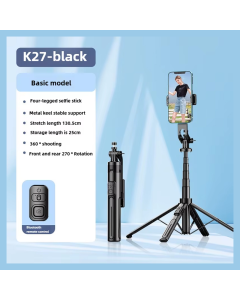 Selfie stick K27 + tripod crni