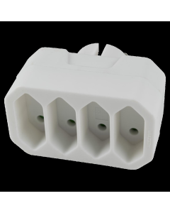 home Strujni razdelnik sa 4 utičnice - NV 24/WH