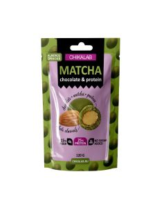 CHIKALAB Dražeje Badem zelena Macha čaj 120g - 222-1-1
