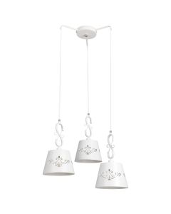 RABALUX Visilica Anna mat bela E14 40W - 2234-1