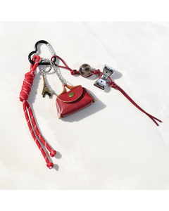 Privezak Fashion Bag bordo