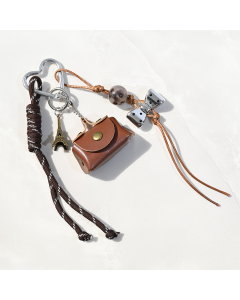 Privezak Fashion Bag braon