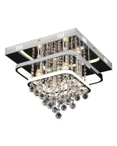 Rabalux Plafonjera Pallas LED 36+ E14 4x MAX 40W hrom (2239) - 2239