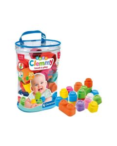 CLEMENTONI Mekane kocke za bebe 20 komada Clemmy - 224205